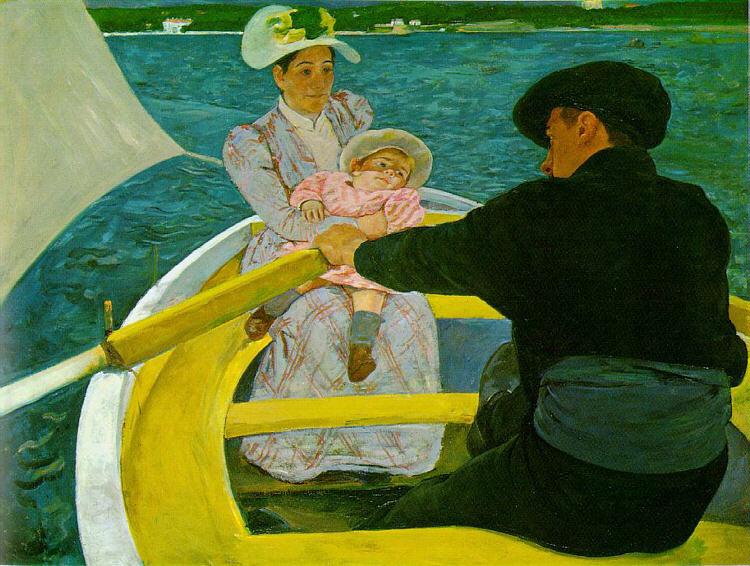 Mary Cassatt The Boating Party